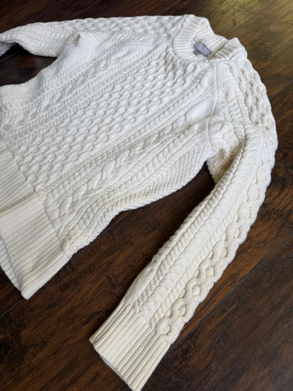 J.crew women’s ivory colored sweater size S (U9)